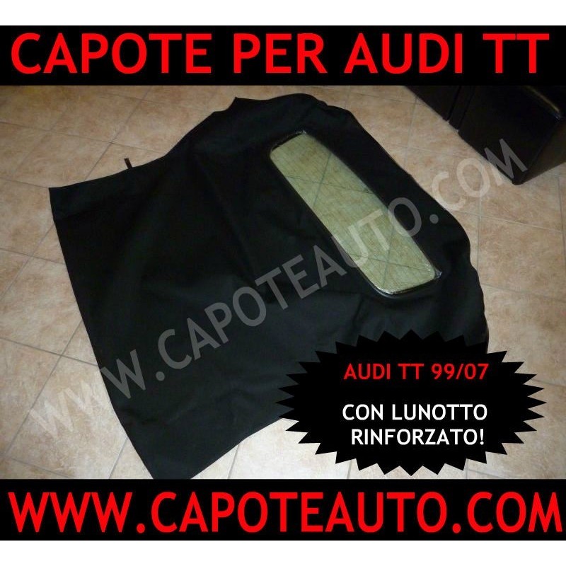 capote per audi tt lunotto rinforzato 1999/2006 mk1