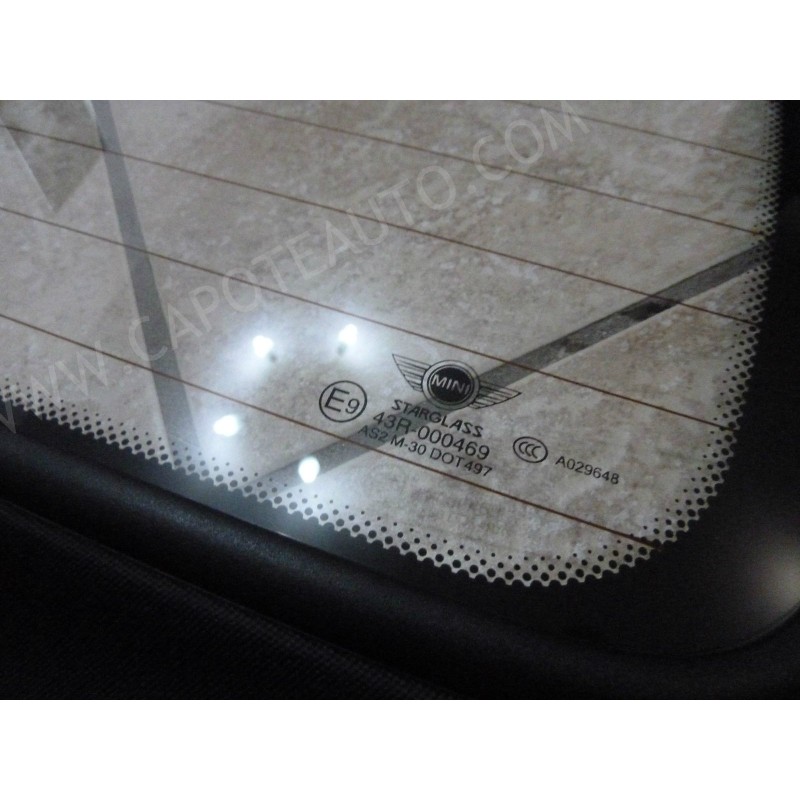 capote originale mini cooper r52 2004/2008 nera