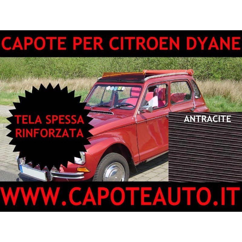 capote citroen dyane completa di telaio (16 colori)