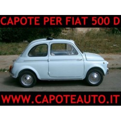 Capote Fiat 500 D Cabrio