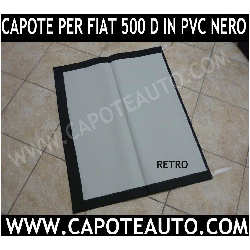 Capote Fiat 500 D Cabrio