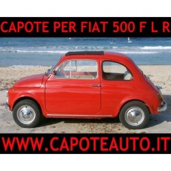capote fiat 500 pvc nero