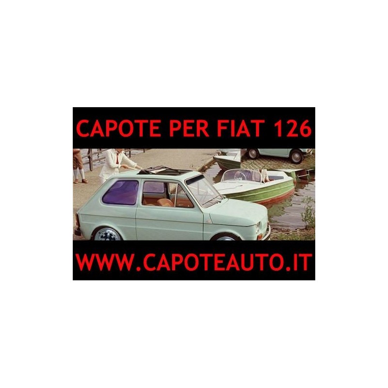 Capote Fiat 126 Cabrio