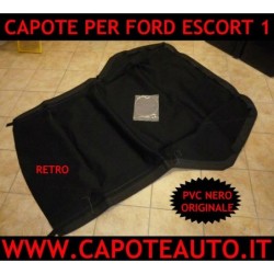capote ford escort cabrio mk3 1983/1991 pvc nero