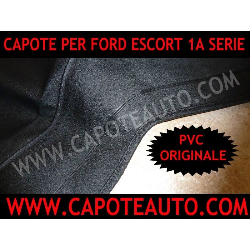 capote ford escort cabrio mk3 1983/1991 pvc nero