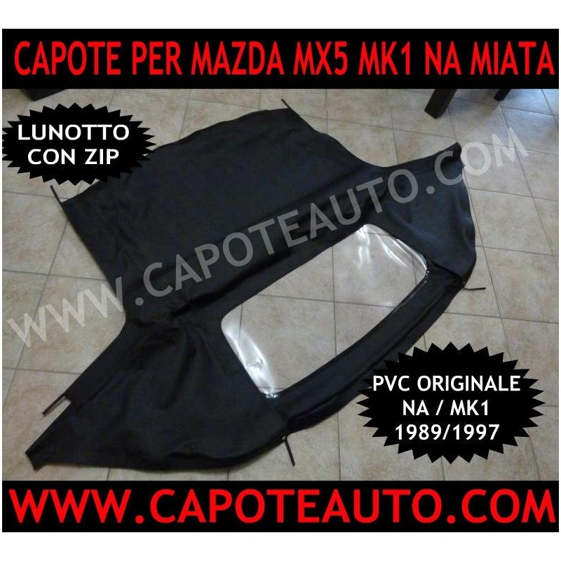 capote mazda mx-5 miata na roadster in pvc originale