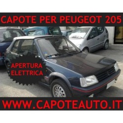capote peugeot 205 cabrio tessuto di ultima generazione 2023
