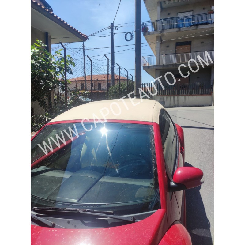 capote new beetle cabrio crema beige originale volkswagen lunotto r...