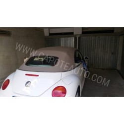 novità! capote new beetle color ghiaia volkswagen lunotto rinforzat...