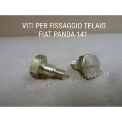 viti fissaggio telaio fiat panda tetto apribile 141 capote ricambio...