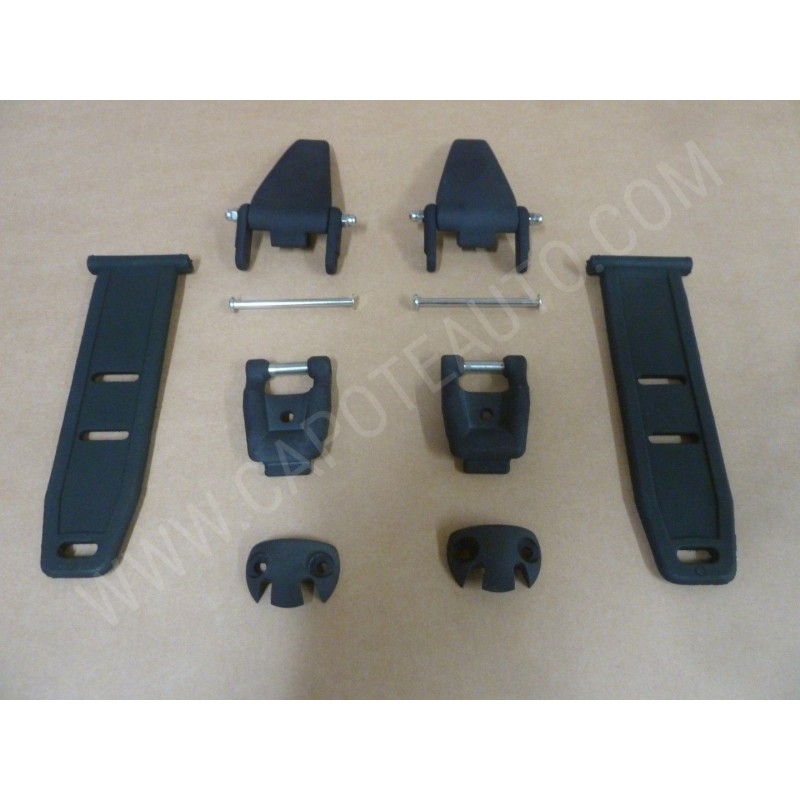 Kit Completo Fiat Panda 141 Tetto Apribile: Maniglia,scontro,cinghia In Gomma,gancio